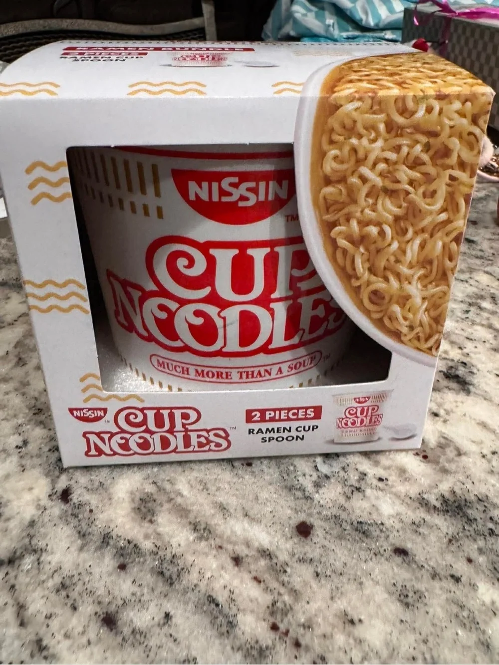 ISSI Cup Noodles Ramen Bundle – White & Red